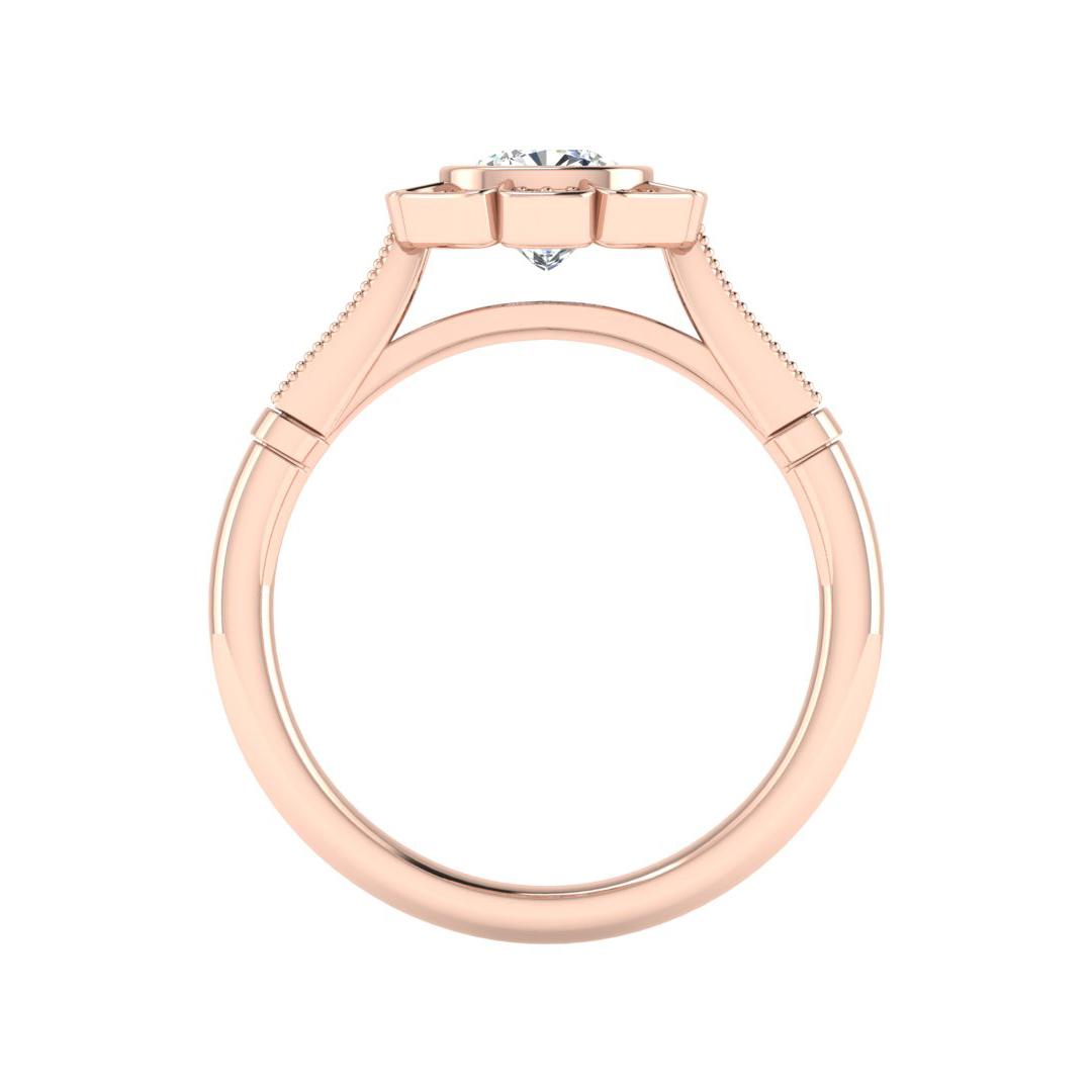 Kaylani Halo Engagement Ring